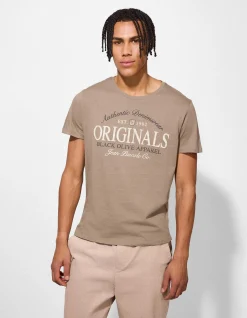 T-Shirt - Print - grau
