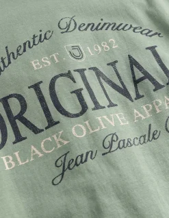 T-Shirt - Print - hellgrün