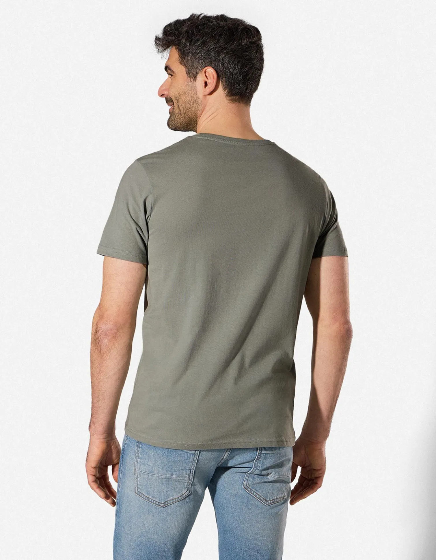 T-Shirt - Print - hellgrün