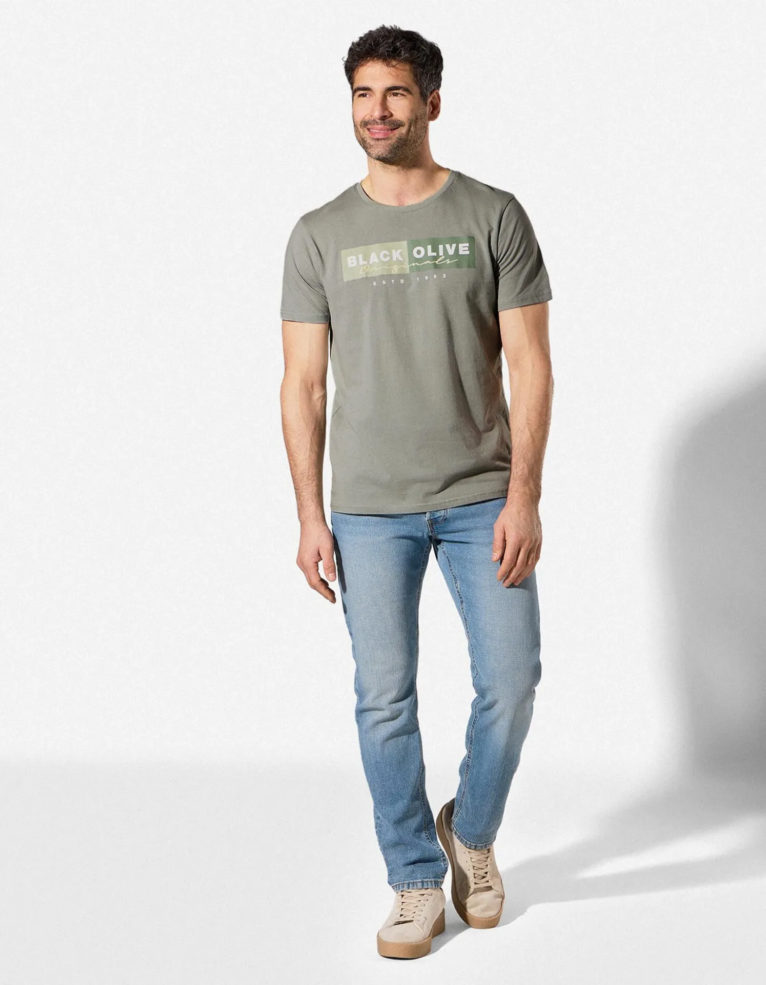 T-Shirt - Print - hellgrün