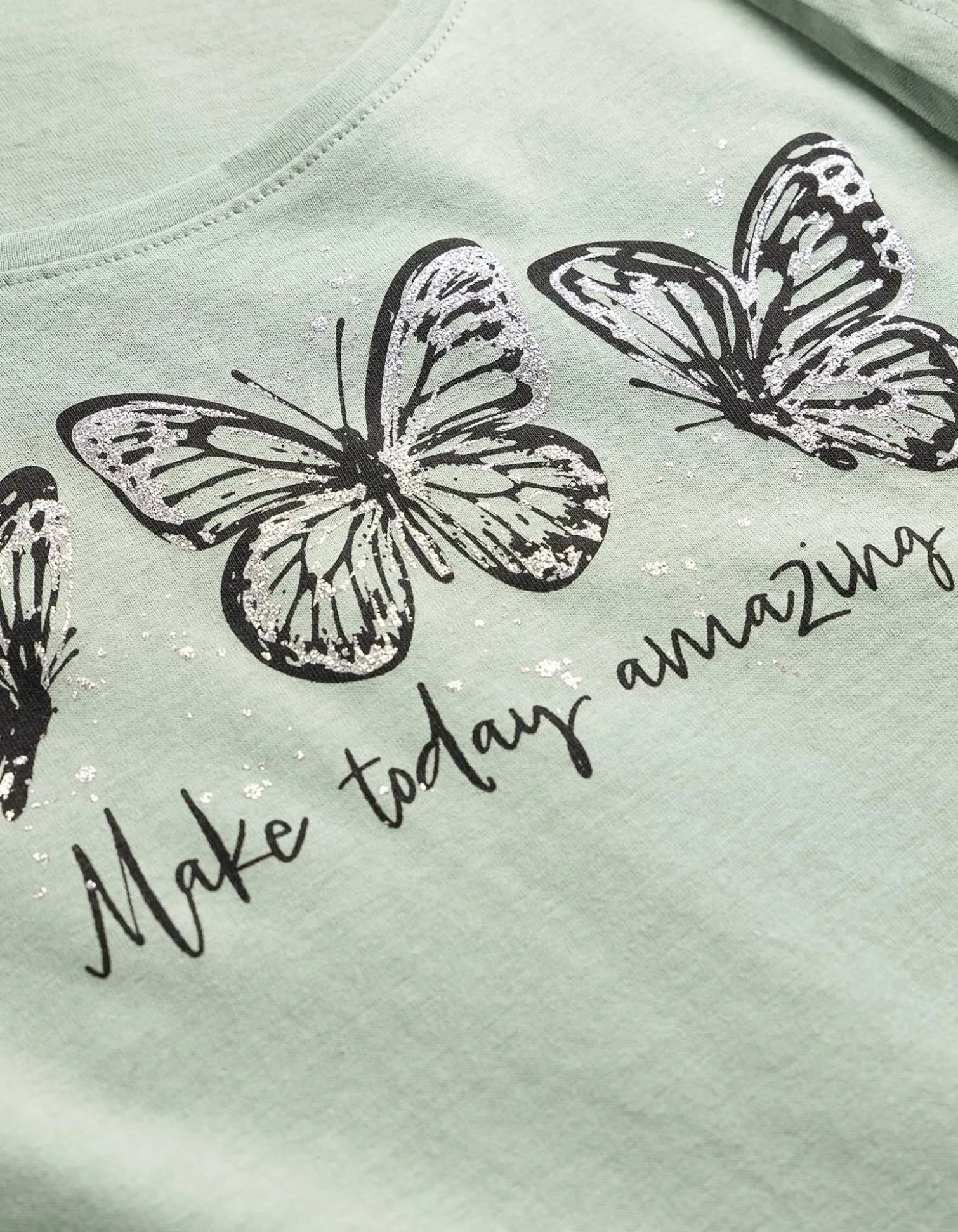 T-Shirt - Print - türkis