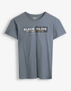 T-Shirt - Print - türkis
