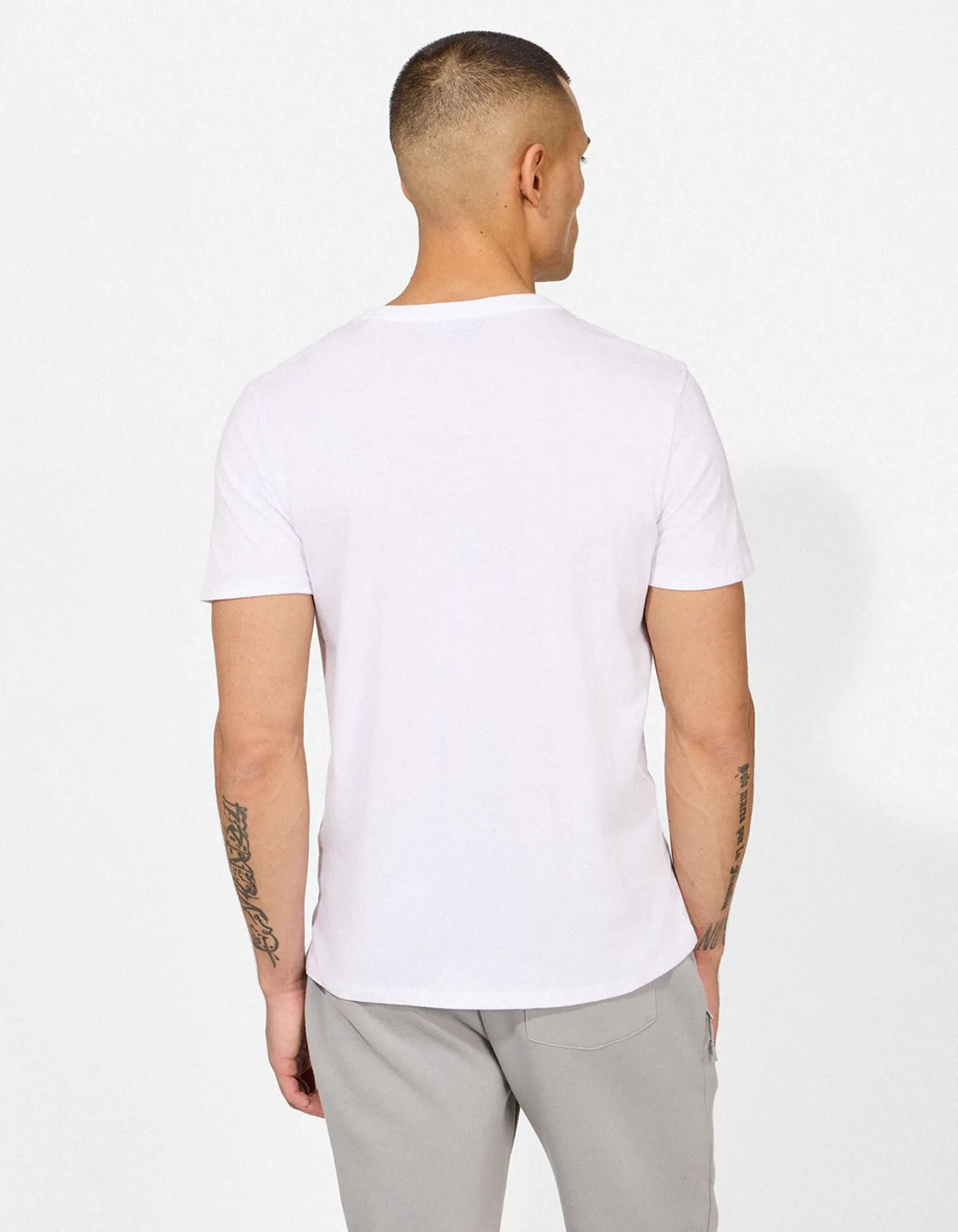 T-Shirt - Print - weiß