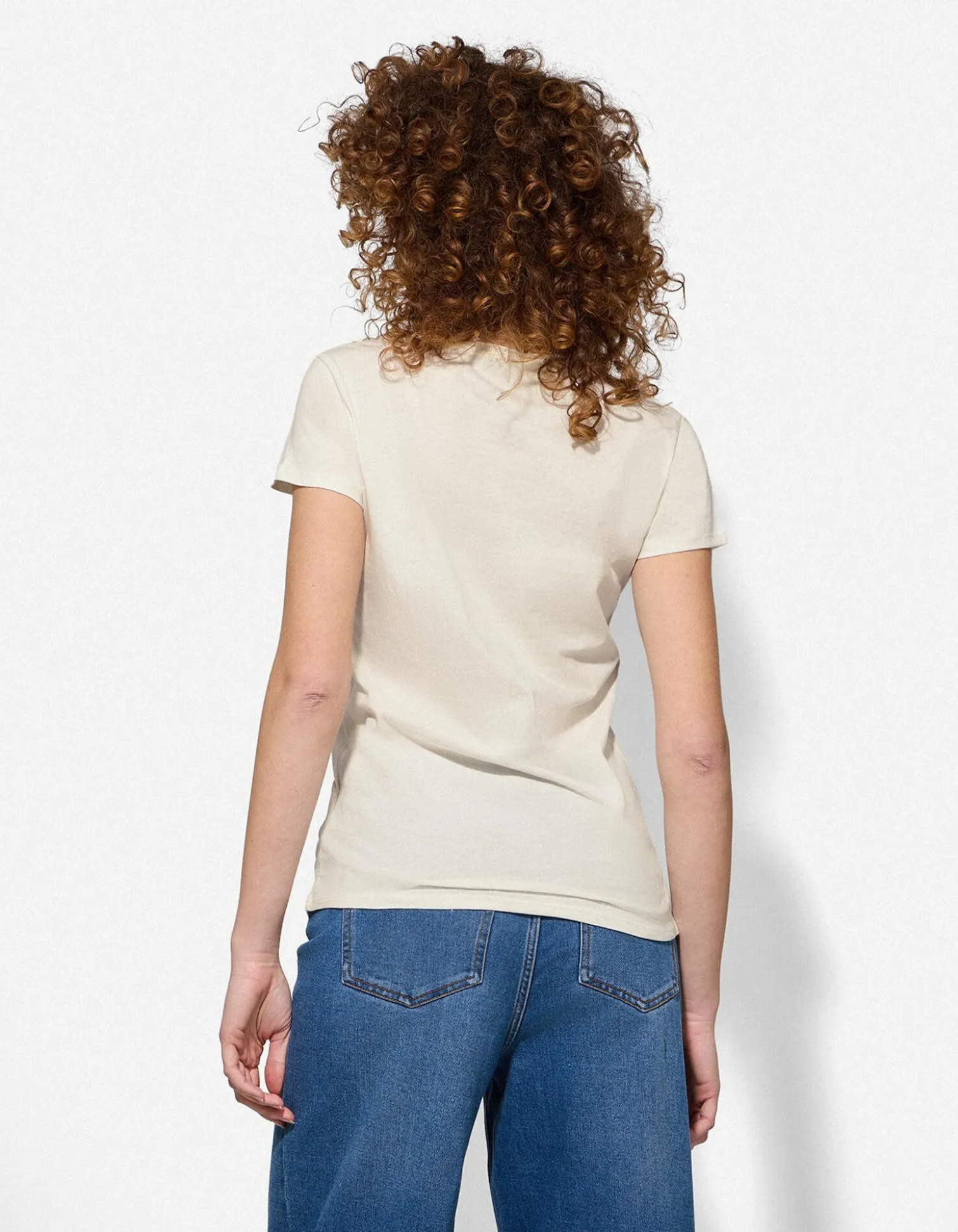 T-Shirt - Print - weiß