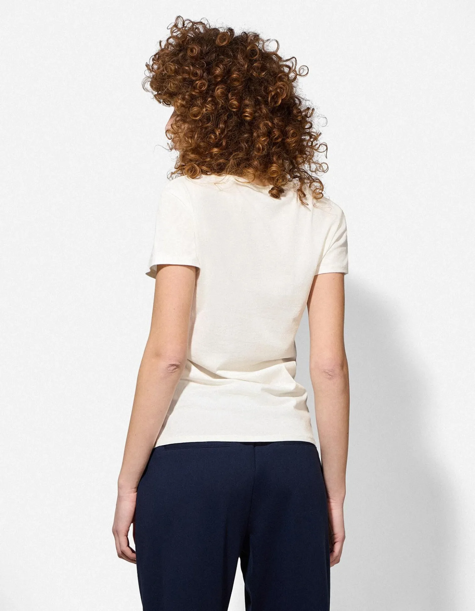 T-Shirt - Print - weiß