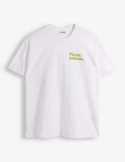 T-Shirt - Print - weiß