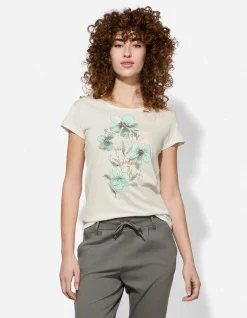 T-Shirt - Print - weiß