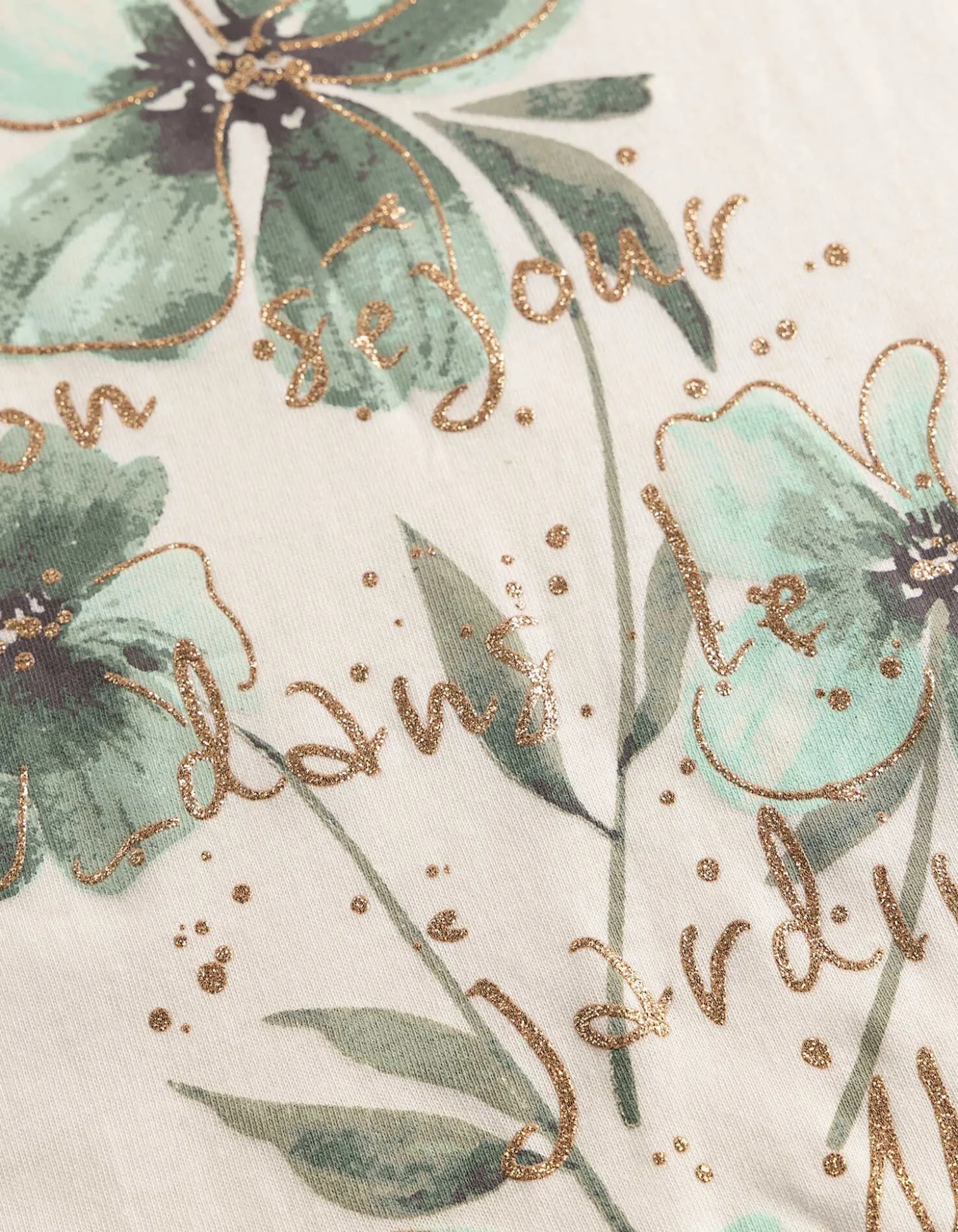 T-Shirt - Print - weiß