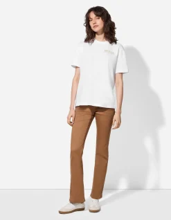 T-Shirt - Print - weiß