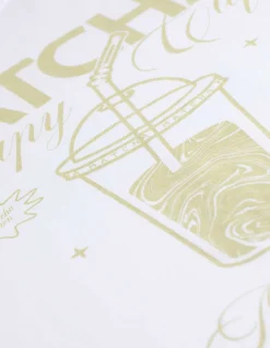 T-Shirt - Print - weiß