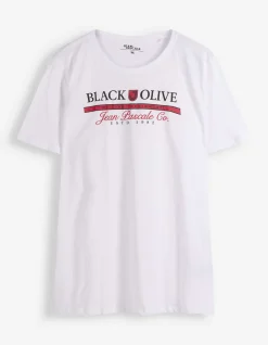 T-Shirt - Print - weiß