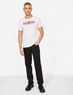 T-Shirt - Print - weiß