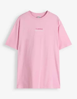 T-Shirt - Rückenprint - pink