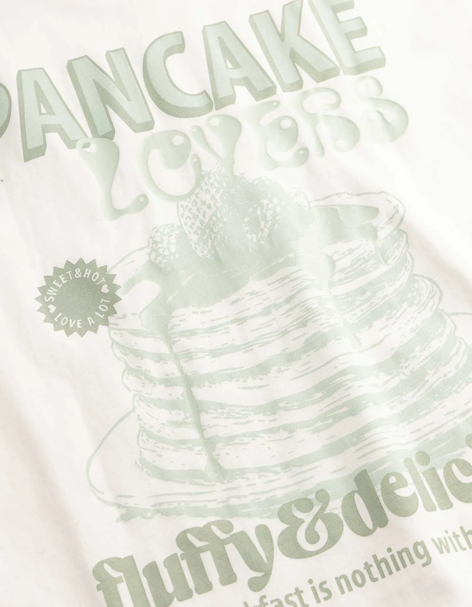 T-Shirt - Rückenprint - weiß