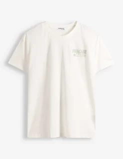 T-Shirt - Rückenprint - weiß