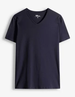 T-Shirt - Slim Fit - dunkelblau