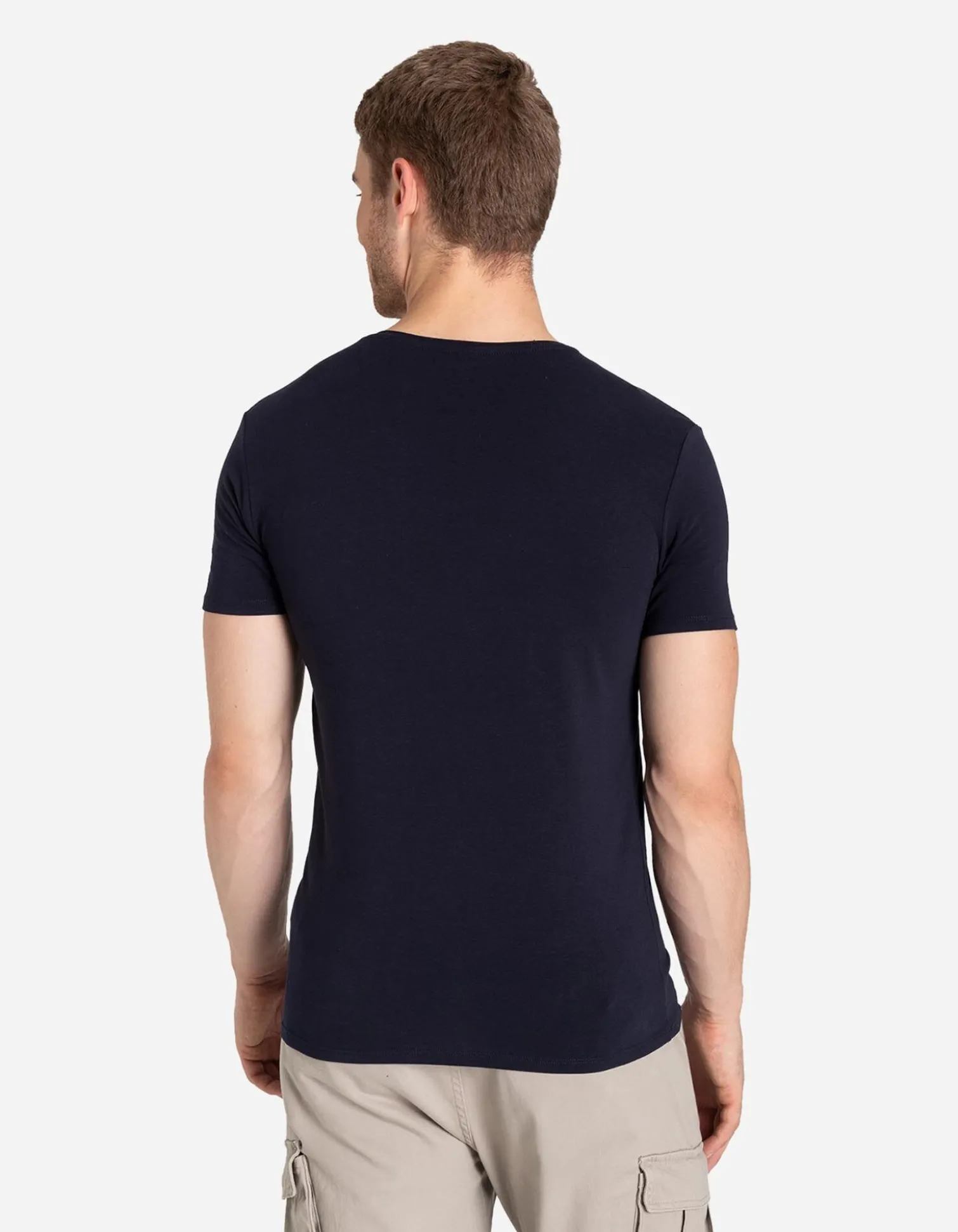 T-Shirt - Slim Fit - dunkelblau