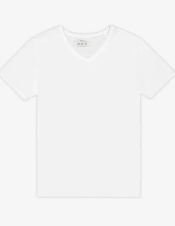 T-Shirt - Slim Fit - weiß