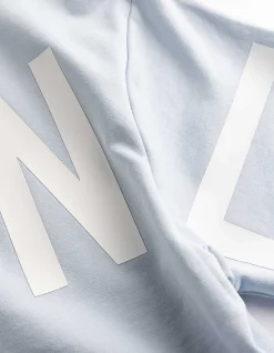 T-Shirt - Sweat - hellblau