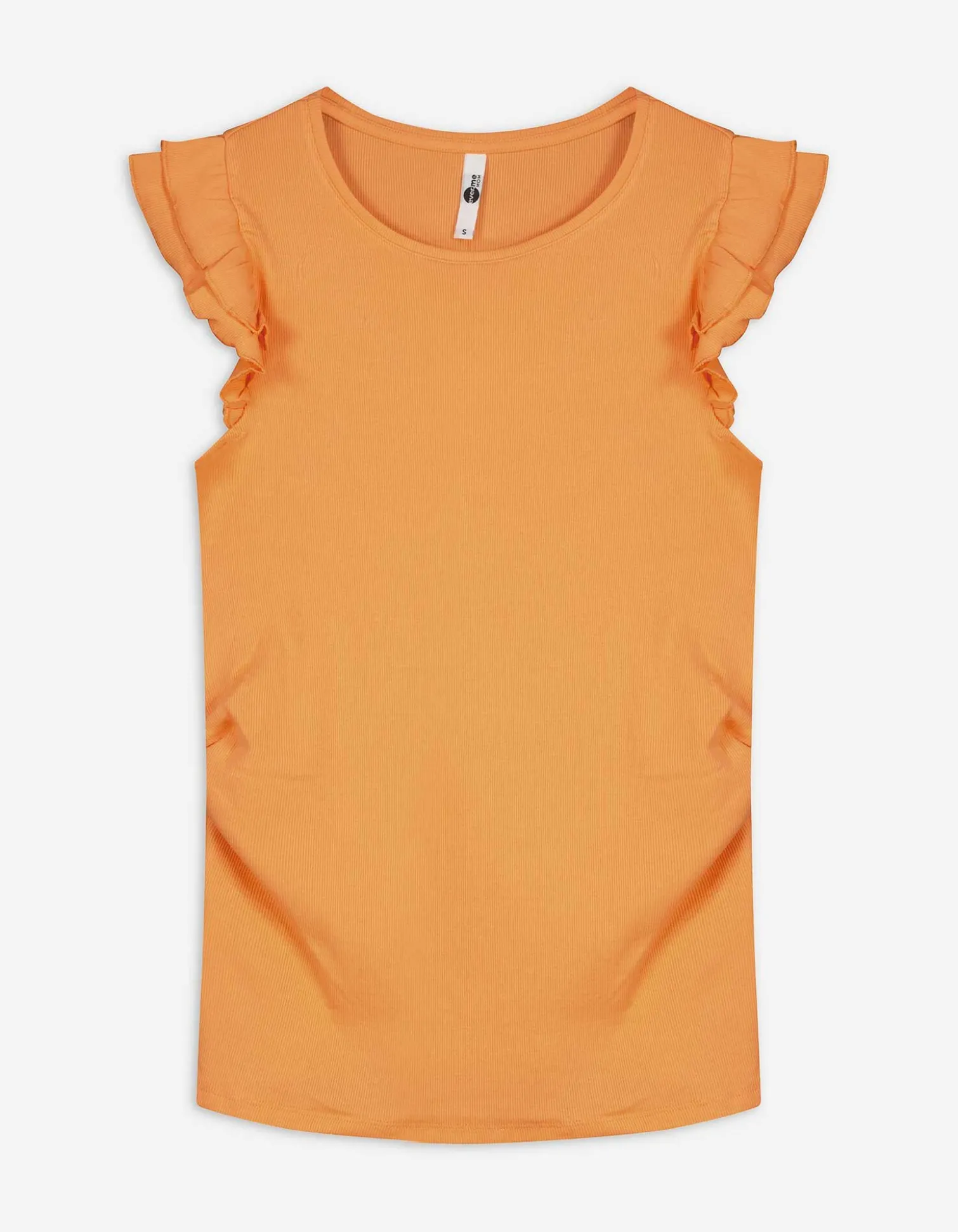 T-Shirt - Umstandsmode - orange