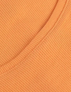 T-Shirt - Umstandsmode - orange