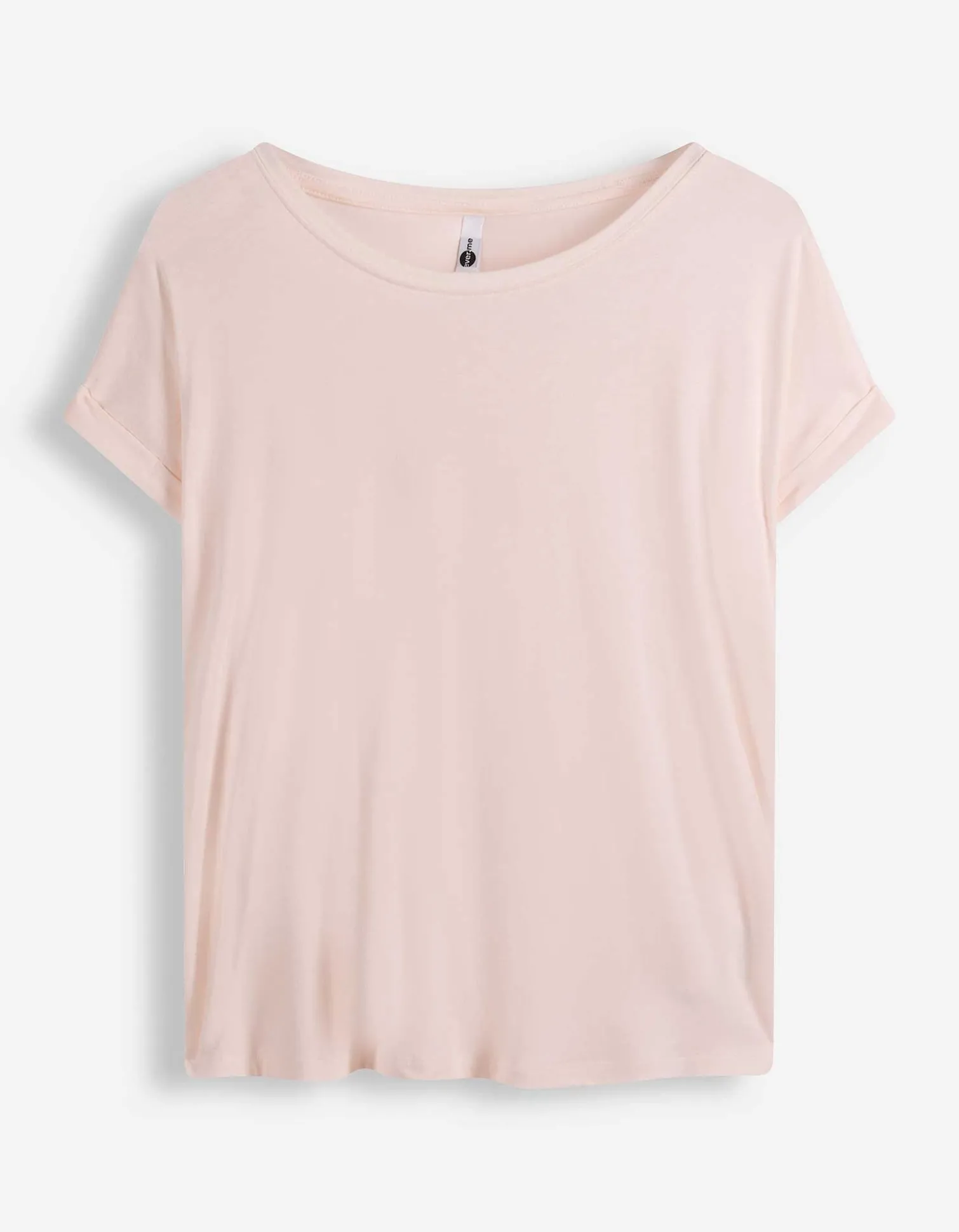 T-Shirt - Viskose-Mix - rosa