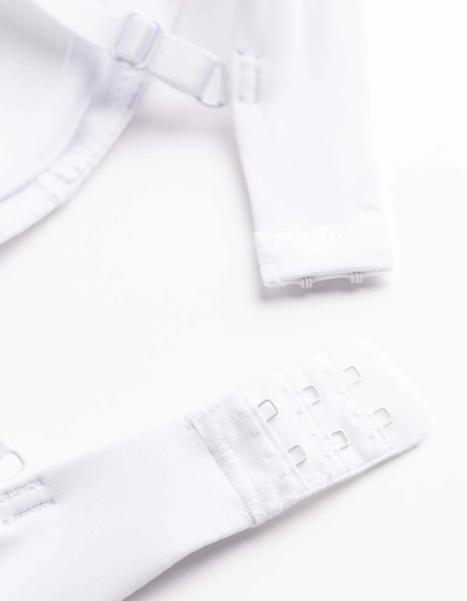 T-Shirt-BH - Wattierte Cups - weiß