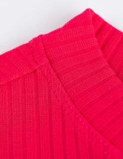 Umstandsshirt - Kurze Ärmel - pink