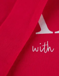 Umstandsshirt - Print - pink
