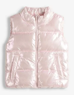 Weste - einfarbig - rosa