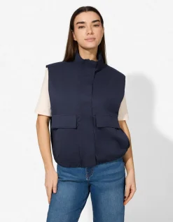 Weste - Oversized Fit - dunkelblau