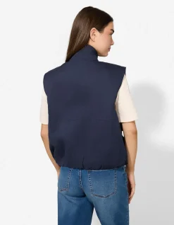 Weste - Oversized Fit - dunkelblau